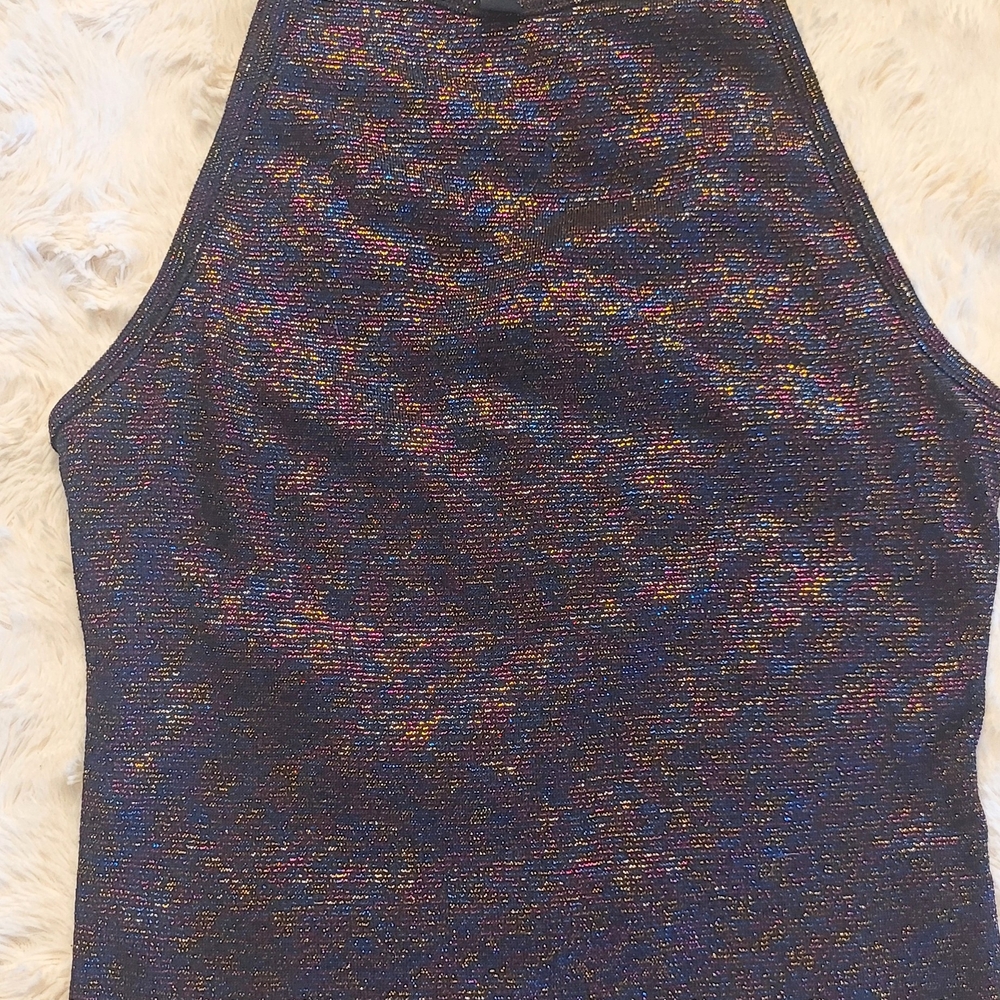 H&M Shimmering Multicolor Tank Top